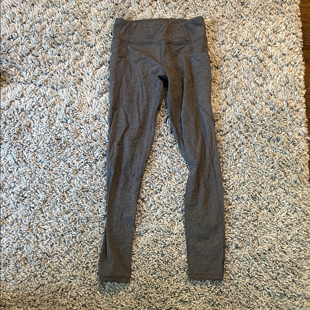 Athleta Kids Charcoal Leggings